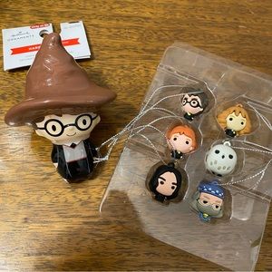 Lot of New Hallmark Harry Potter Christmas Tree Ornaments